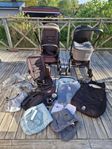 Stort barnvagnspaket Easywalker mosey/mini