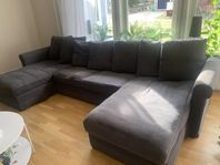 Soffa dubbel divan med förvaring