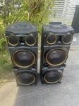 2 st Andersson PYS-B2000 trådlös bluetooth högtalare