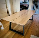 Soffbord - Vitpigmenterad ek