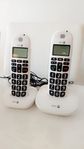 Vit doro duo hemtelefon