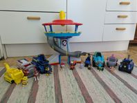 Paw patrol torn med valpar och fordon
