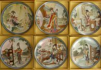 Imperial Jingdezhen Porcelain, Kinesiska samlartallrikar