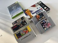 Nintendo 64, SNES, Xbox - spel