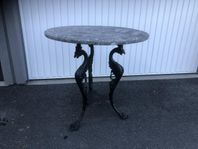 Marmorbord för uteplats