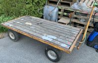 gipsvagn vagn kärra dragkärra dragvagn flakvagn