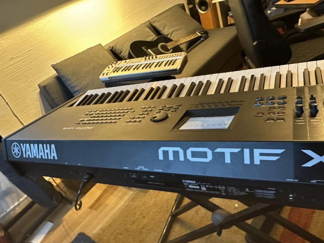 Yamaha Motif XF8 synthesizer....