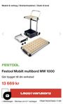 Festool MW 1000 multibord/vagn