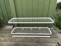 essem design classic hatthylla 80cm vit/krom