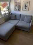 Soffa Petito 2-sits inklusive fotpall 