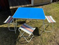 ORIGO CAMPINGBORD MED 4 STOLAR