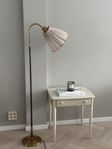 vintage sängbord/sidobord och Golvlampa från 1960-tal