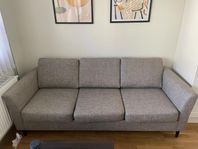 Soffa 3-sits Casper Mio gråbrun