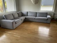 Hörnsoffa IKEA grå
