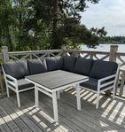 Loungegrupp från Brafab – även perfekt som matplats