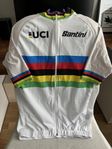 Santini Rainbow WC Jersey, cykeltröja, strl M