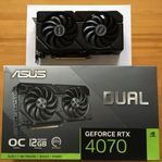 RTX 4070 12GB Asus Dual OC