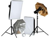 Studioblixtar Walimex CY-260K med stativ