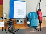 Körklar Frekvensomriktare med motor 0.75 kW