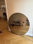 AYTM Spegel 110cm tonat glas/svart ram