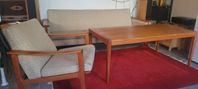 Svensk Vintage 60tals Teak Soffgrupp