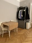 IKEA HAUGA öppen garderob med 3 lådor – grå - OANVÄND