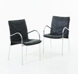 KARMSTOL Talus. Knut & Marianne Hagberg, Ikea vintage. Krom
