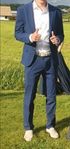 Dressmann Kostym Blå