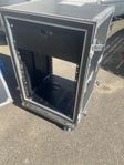 16u "Shock proof" rack flightcase with extras
