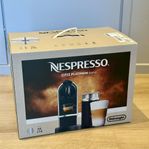 Oanvänd Nespresso CitiZ Platinum & Milk kaffemaskin, metal