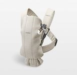 BabyBjörn Bärsele Mini 3D Jersey Ljusbeige