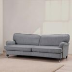 Oxford Deluxe 3-sits soffa i grått från Mio