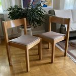 2 st. Balzar Beskow stolar S-312 design Axel Larsson