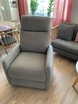Jysk Vonsild Reclinerfåtölj ljusgrå