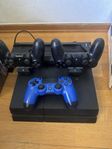 PlayStation 4 plus playstation vr komplett.