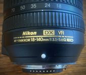 Nikon AF-S DX Nikkor 18-140mm 1:3.5-5.6G ED VR Objektiv