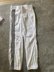 vita träningsbyxor Adidas 38 + träningsbh