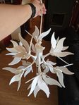Lampa med blommor