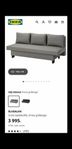 Älvdalen Liten smidig bäddsoffa/Ikea