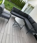 Loungegrupp utemöbler