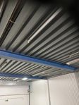 Entresolplan byggt av H balk 12.5x12.5cm Och 22x22cm 200kvm 