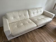 Soffa / skinnsoffa dansk design Hjort Knudsen