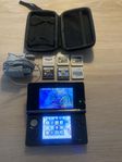 Nintendo 3ds med 6 spel