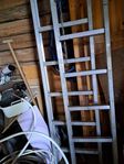 Aluminium stege 2 x4 m monterade ca 7,2 m