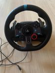 logitech g29 med växelspak
