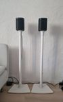 2 golvstativ. Passar sonos SL
