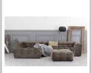 Lounge soffa i nyskick 