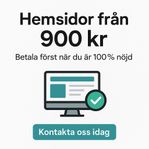 Hemsidor från 900kr