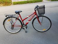 Röd damcykel Yosemite