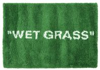 Helt oöppnad ”WET GRASS” matta från Virgil Abloh x IKE